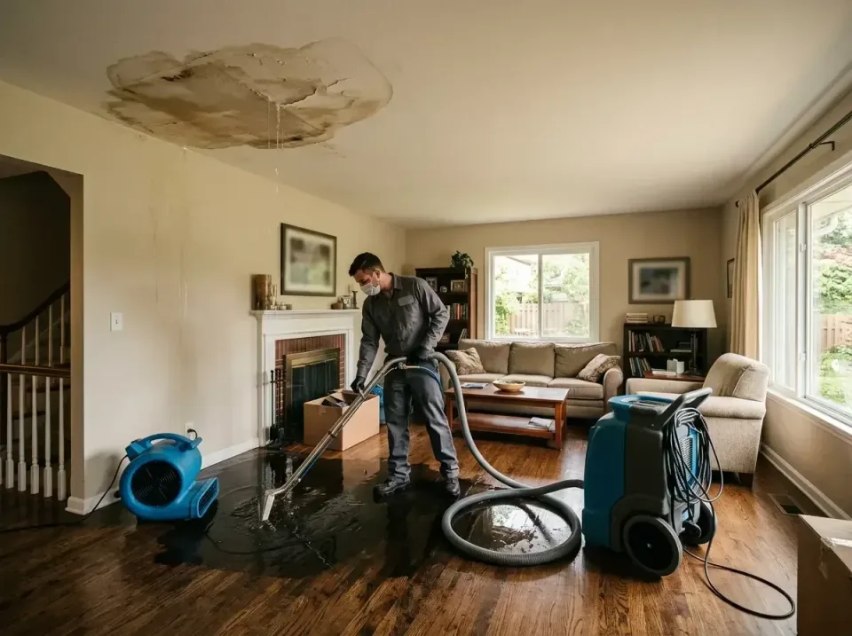 attic-pipe-burst-ceiling-drip-008 — frequently asked questions, Water Damage Restoration & Carpet Care in Gastonville, PA